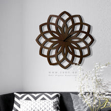 Load image into Gallery viewer, Flower Wall Clock ساعة حائط
